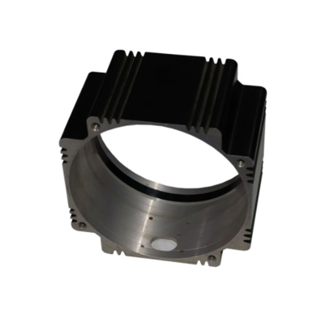 Tapped Electric Motor Housing Protection Shell Aluminum Extrusion