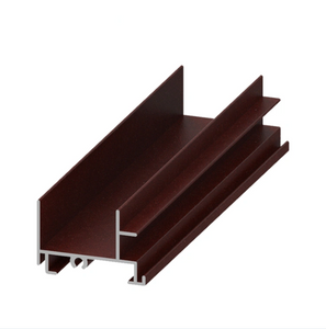 Powder Painted Aluminium Extrusion Profiles For Side Hung Doors Frame